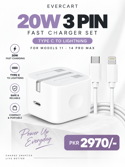 20W PHONE ADAPETER AND CABLE