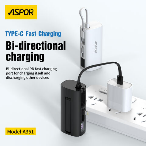 Aspor 2in1 Mini Power Bank